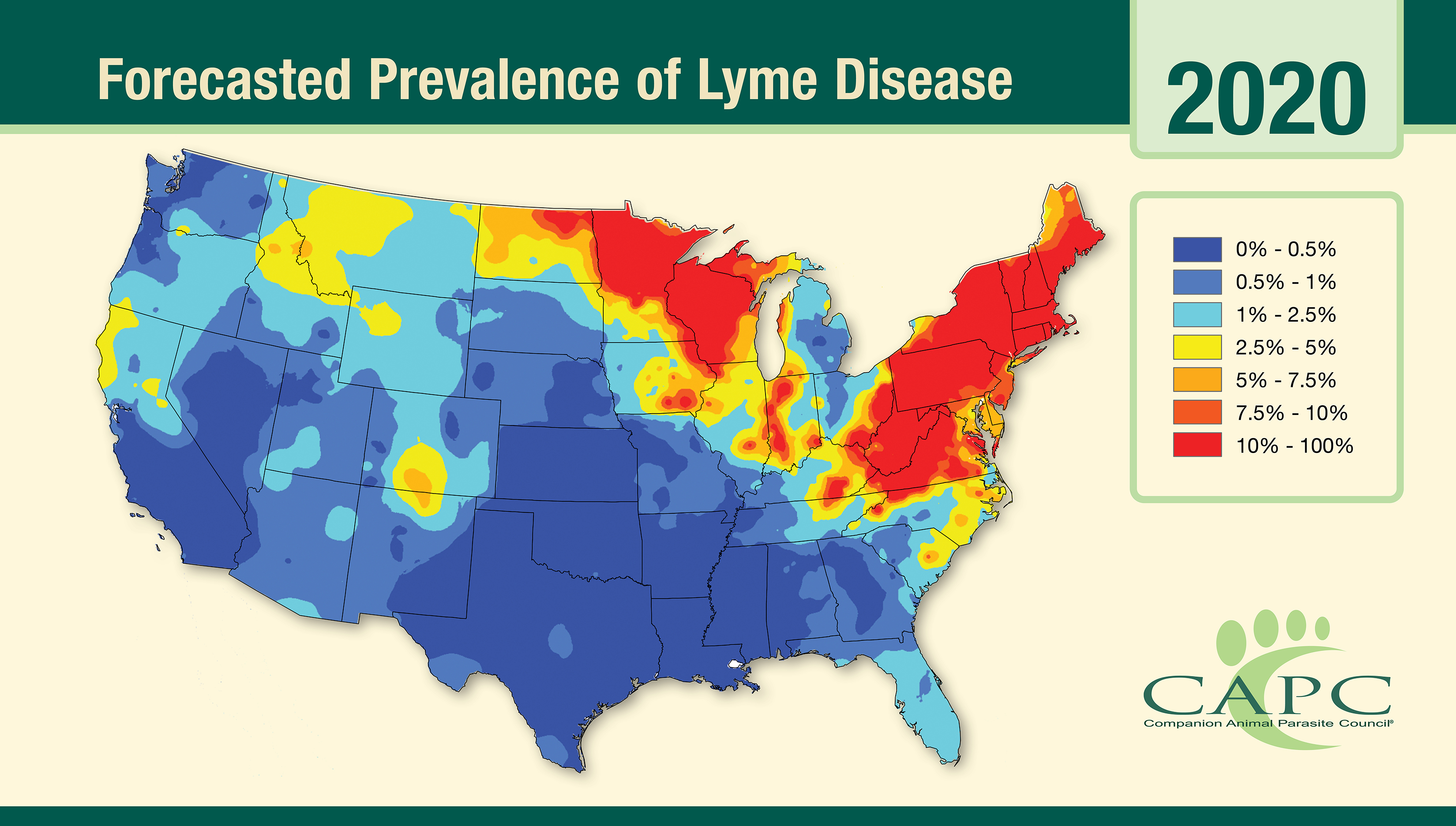 Heartworm Incidence Map 2021 Long Dark Mystery Lake Map