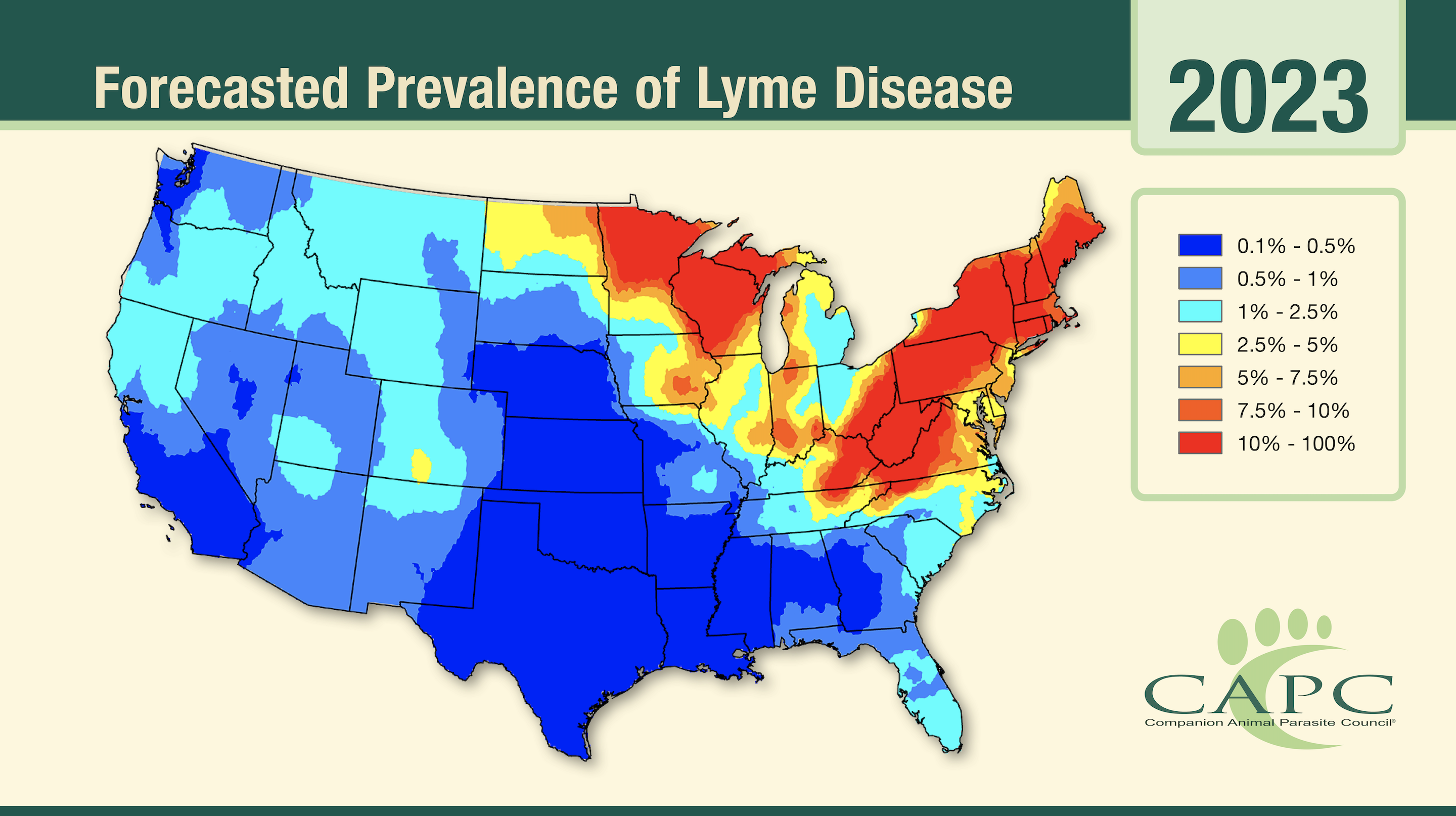 Companion Animal Parasite Council | Understanding the CAPC Forecast…